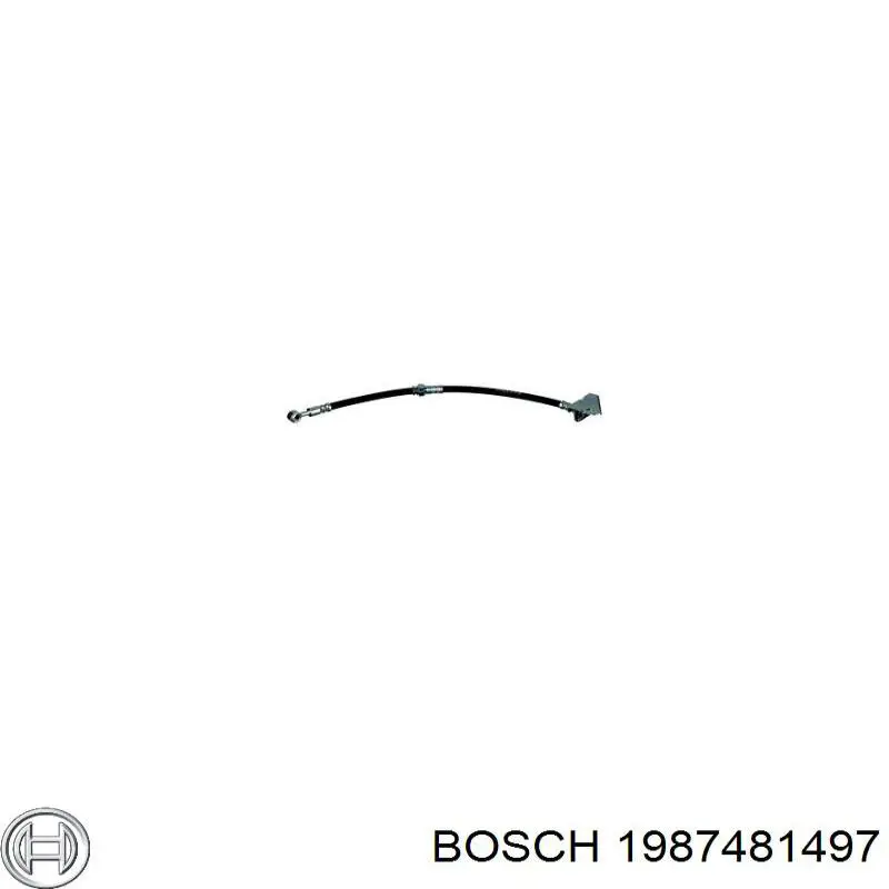 Шланг тормозной передний левый 1987481497 Bosch