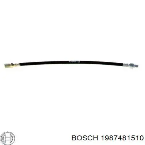 Задний тормозной шланг 1987481510 Bosch