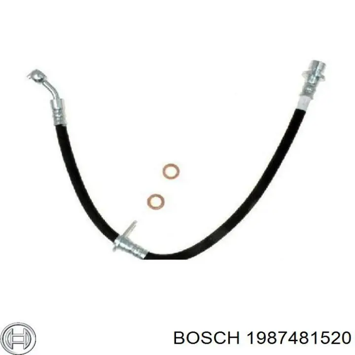 Шланг тормозной задний левый Bosch 1987481520