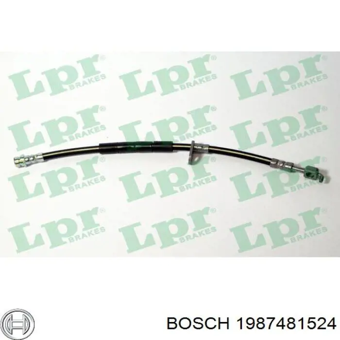 SL7007 ABS Шланг тормозной передний правый