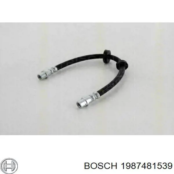 Купить 1987481539 Bosch Шланг тормозной передний левый