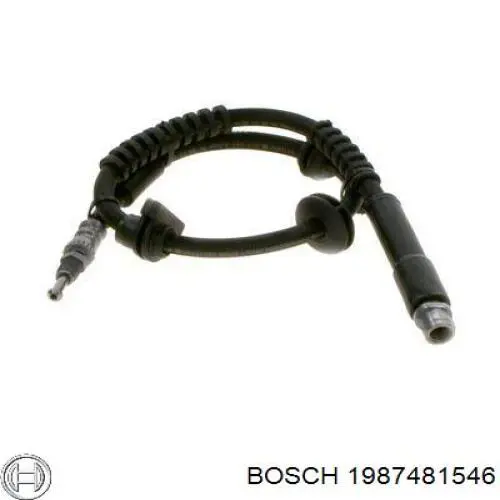 1987481546 Bosch mangueira do freio dianteira