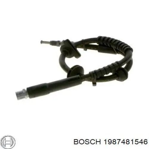 Шланг тормозной передний Bosch 1987481546