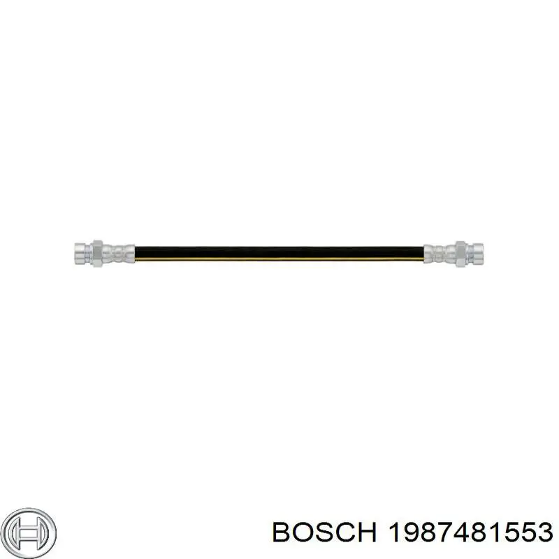 Купить 1987481553 Bosch Задний тормозной шланг