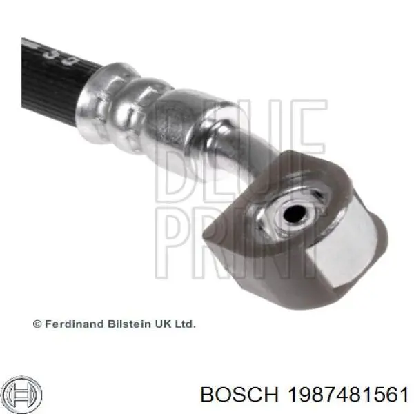 Шланг тормозной передний левый 1987481561 Bosch