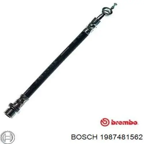 Задний тормозной шланг 1987481562 Bosch