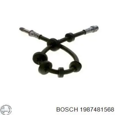 Шланг тормозной передний 1987481568 Bosch