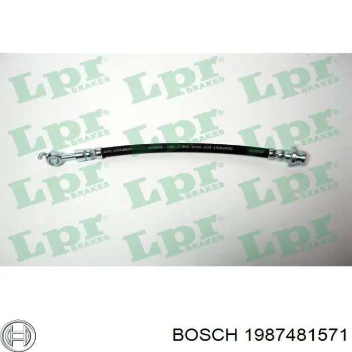 1987481571 Bosch шланг тормозной задний правый