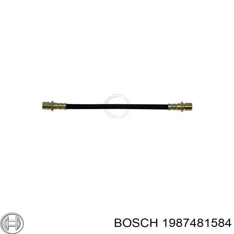Тормозной шланг задний Bosch 1987481584 цена, от 10.15 USD