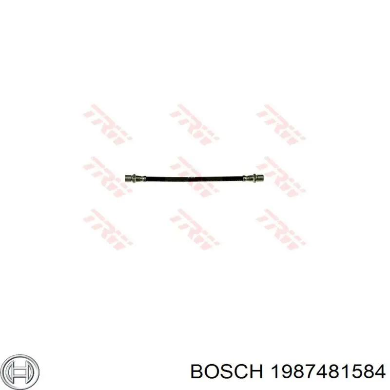 Задний тормозной шланг 1987481584 Bosch
