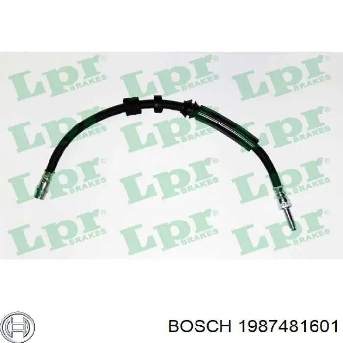 Тормозной шланг задний Bosch 1987481601 цена, от 13.85 USD