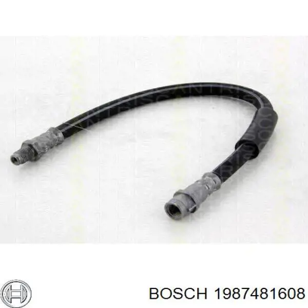 1987481608 Bosch шланг тормозной задний
