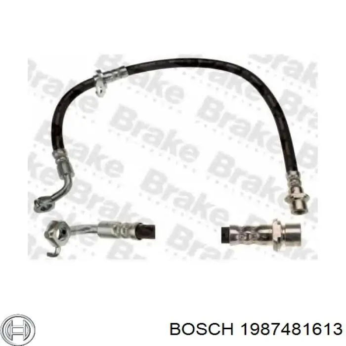 Шланг тормозной задний, левый Bosch 1987481613 цена, от 19.21 USD