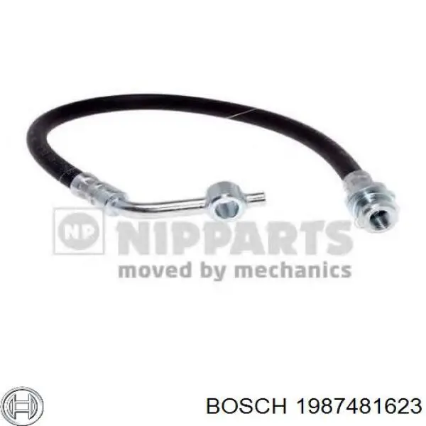 Купить 1987481623 Bosch Шланг тормозной передний, правый