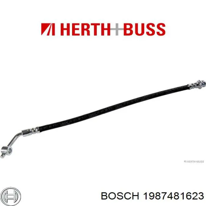 Тормозной шланг Bosch 1987481623 цена, от 14.91 USD