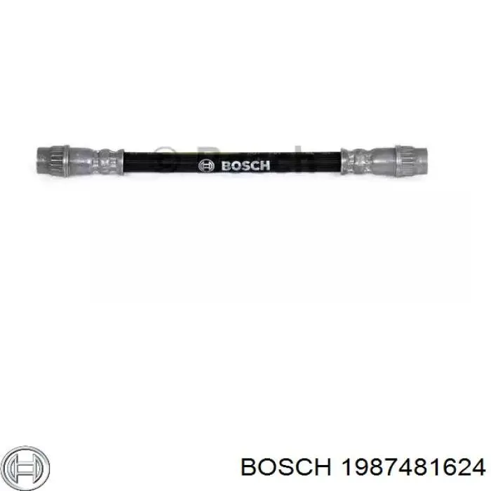 Задний левый тормозной шланг ABS SL7040