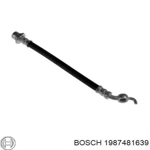 Купить 1987481639 Bosch Задний тормозной шланг