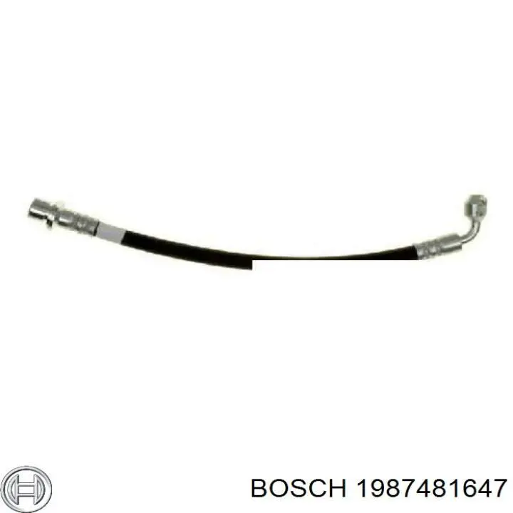 Купить 1987481647 Bosch Шланг тормозной задний левый