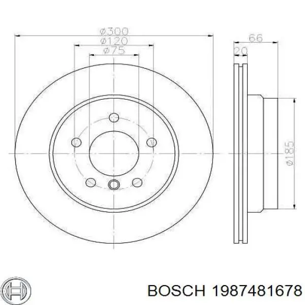 34306799425 BMW Гибкая тормозная трубка передняя