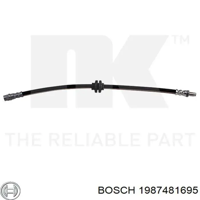 Шланг тормозной передний 1987481695 Bosch