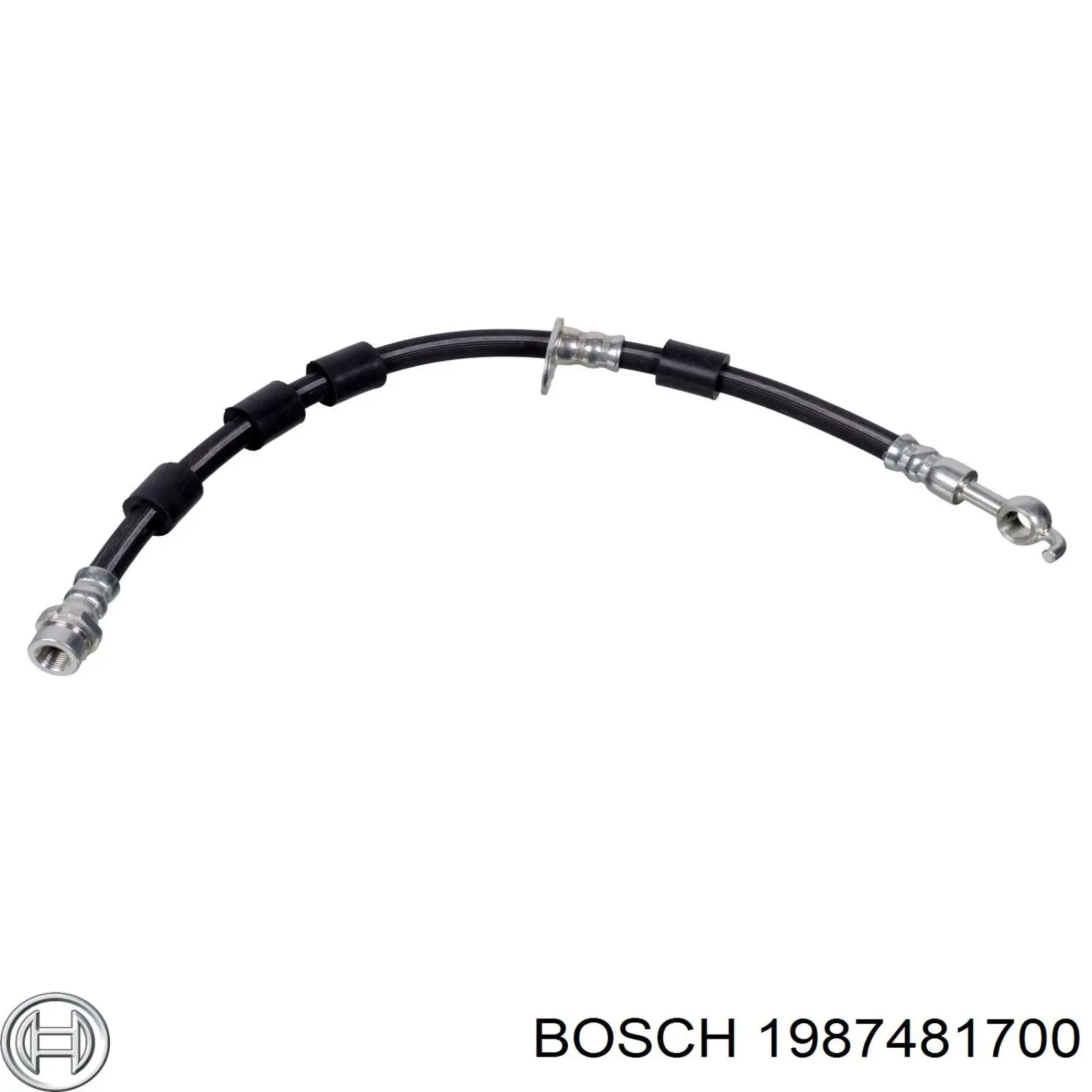 Купить 1987481700 Bosch Шланг тормозной передний, правый