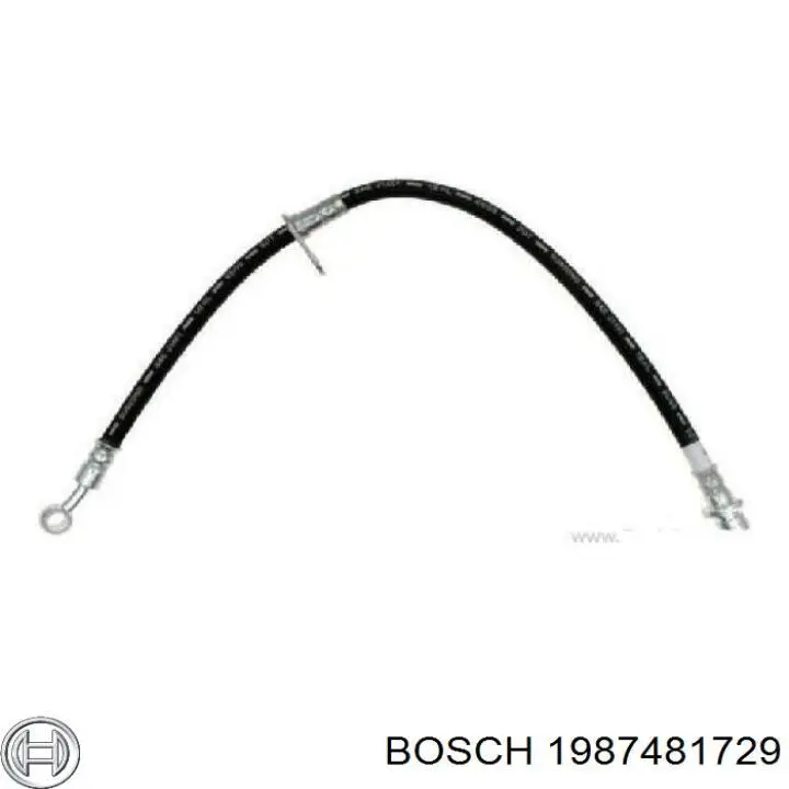 Купить 1987481729 Bosch Шланг тормозной передний левый