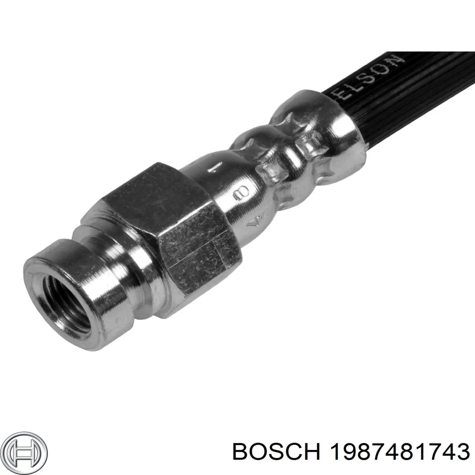 Тормозной шланг задний Bosch 1987481743 цена, от 7.72 USD