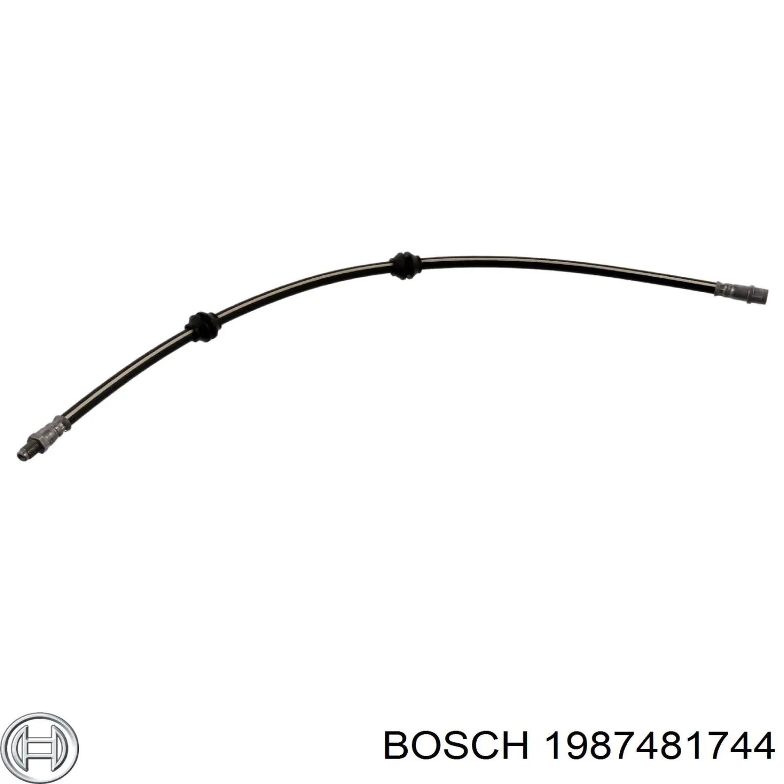 Тормозной шланг задний Bosch 1987481744 цена, от 12.43 USD