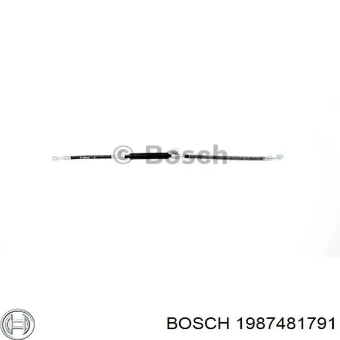 Шланг тормозной передний правый 1987481791 Bosch