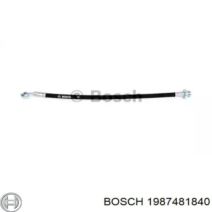1987481840 Bosch шланг тормозной передний