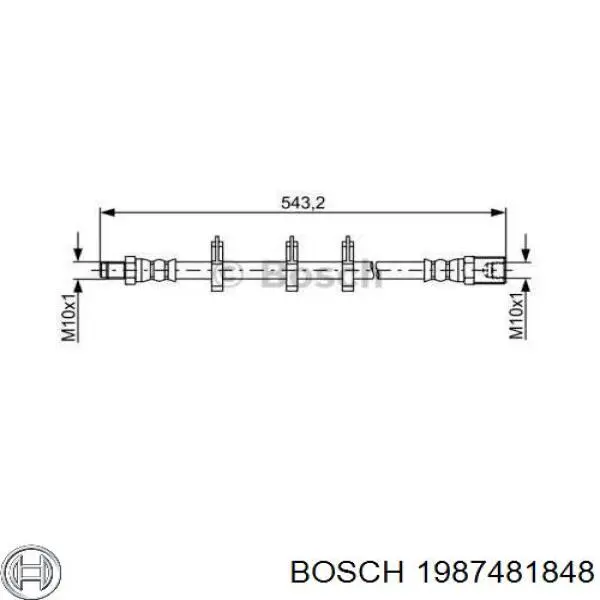 Тормозной шланг задний Fast FT35068 цена, от 15.06 USD