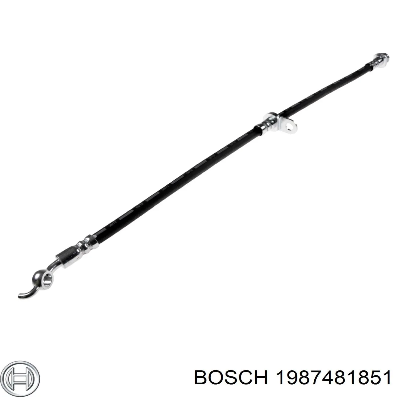1 987 481 851 Bosch шланг тормозной передний левый