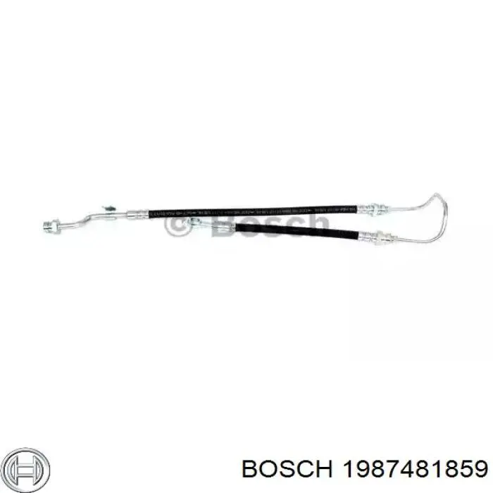 1987481859 Bosch шланг тормозной передний левый