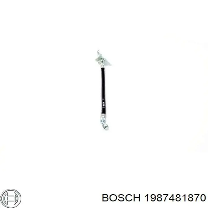 1987481870 Bosch mangueira do freio dianteira direita