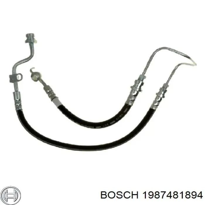 Купить 1987481894 Bosch Шланг тормозной передний, правый
