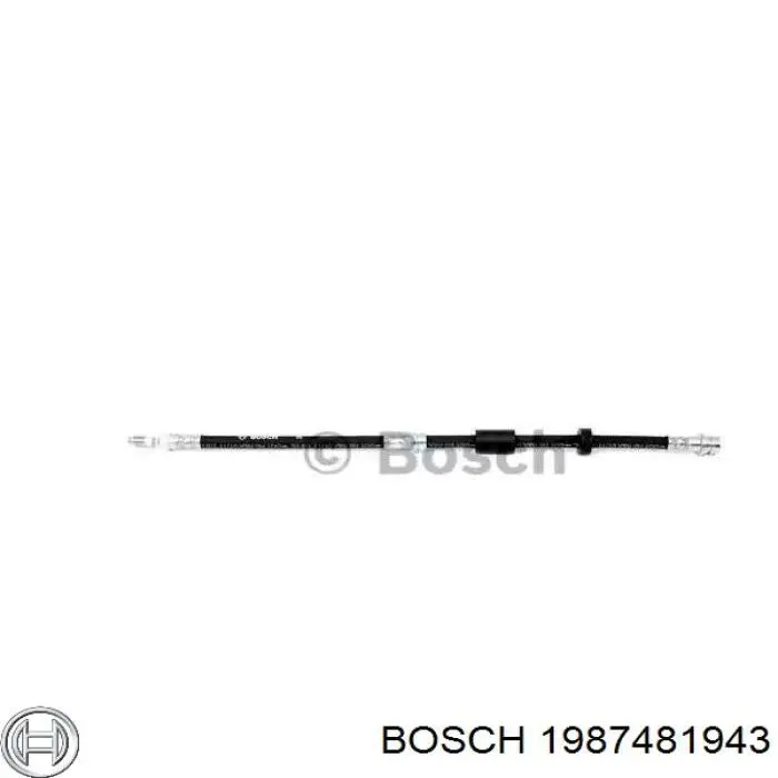 1987481943 Bosch шланг тормозной передний