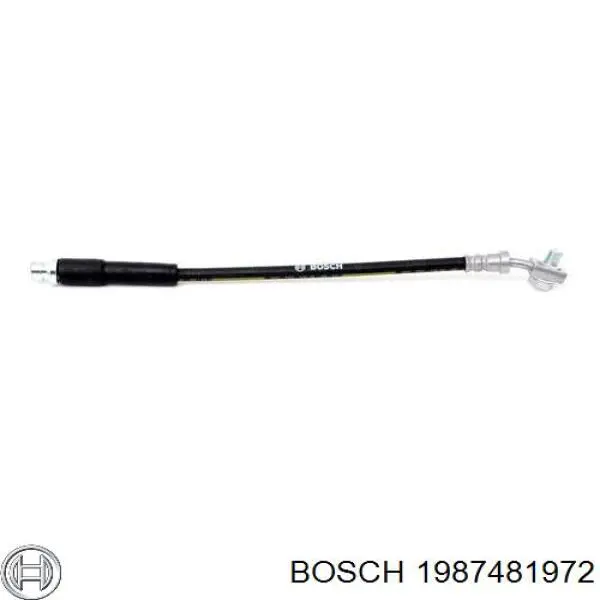 1987481972 Bosch mangueira do freio traseira