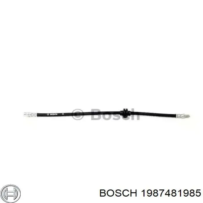 1987481985 Bosch mangueira do freio dianteira