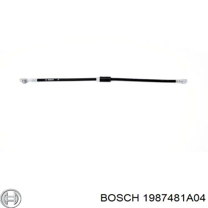 Шланг тормозной передний 1987481A04 Bosch
