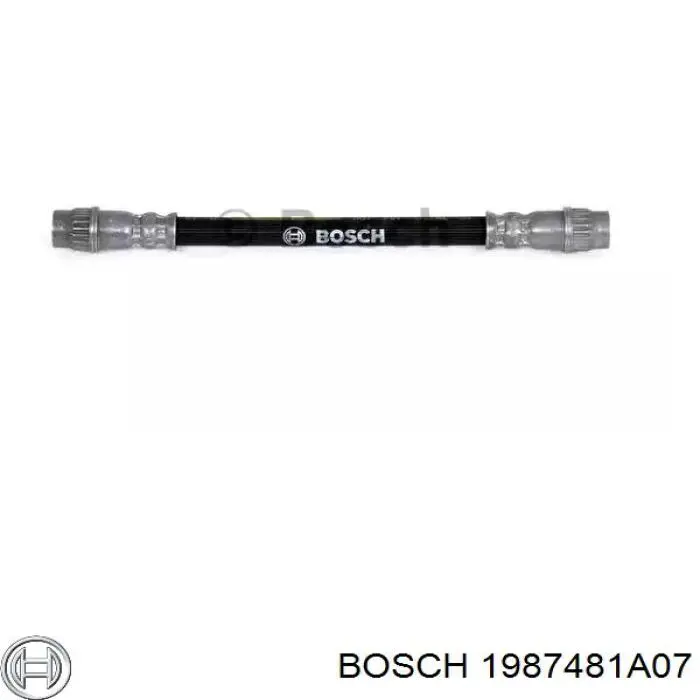 1987481A07 Bosch шланг тормозной передний