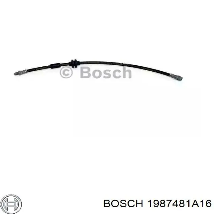 1 987 481 A16 Bosch mangueira do freio traseira