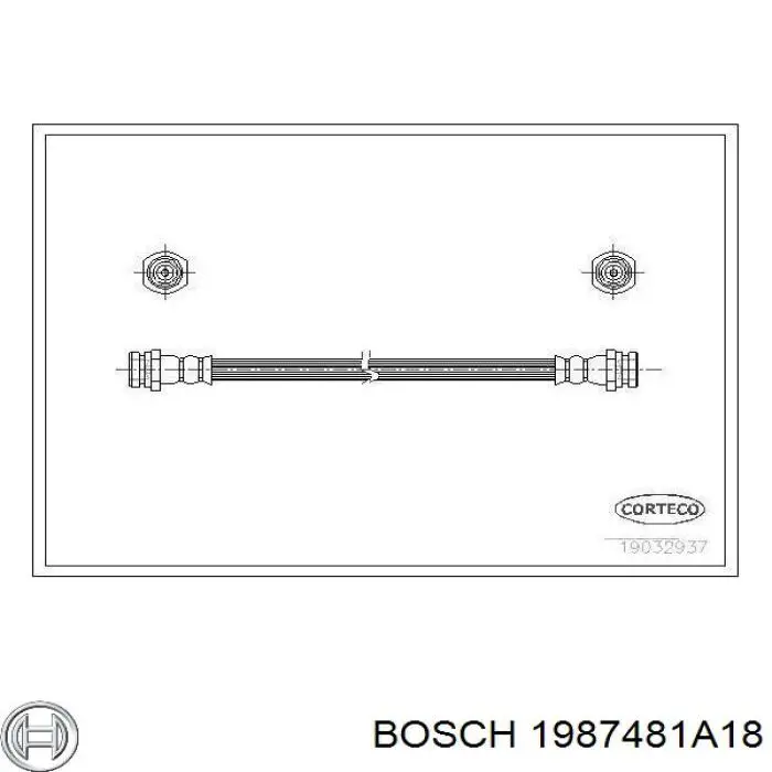 Тормозной шланг задний Q-fix Q0970545 цена, от 394.45 UAH
