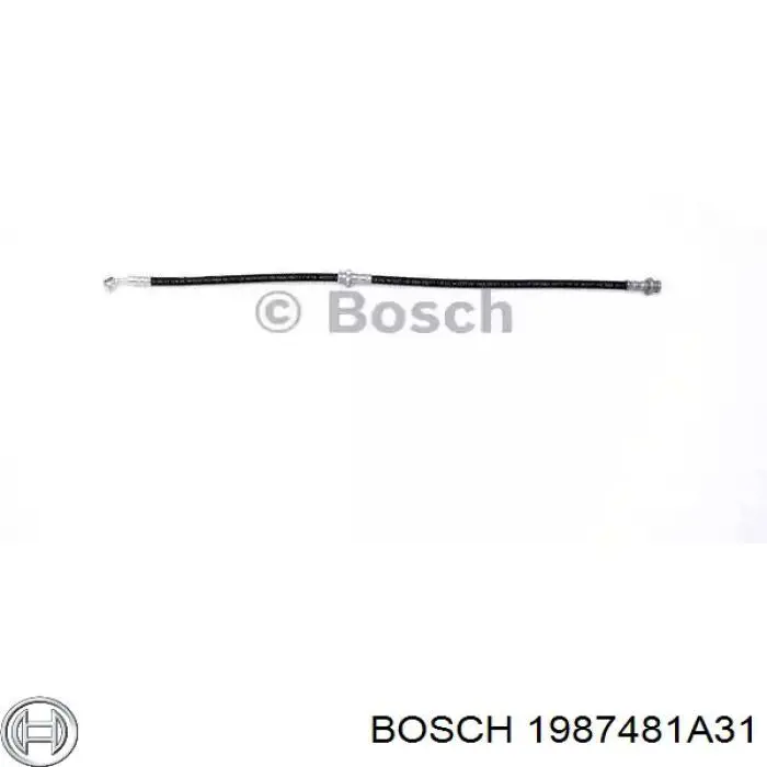 Шланг тормозной передний левый 1987481A31 Bosch