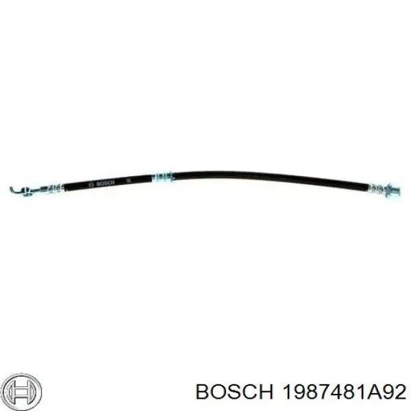 95044025 Stoptech Гибкая тормозная трубка задняя