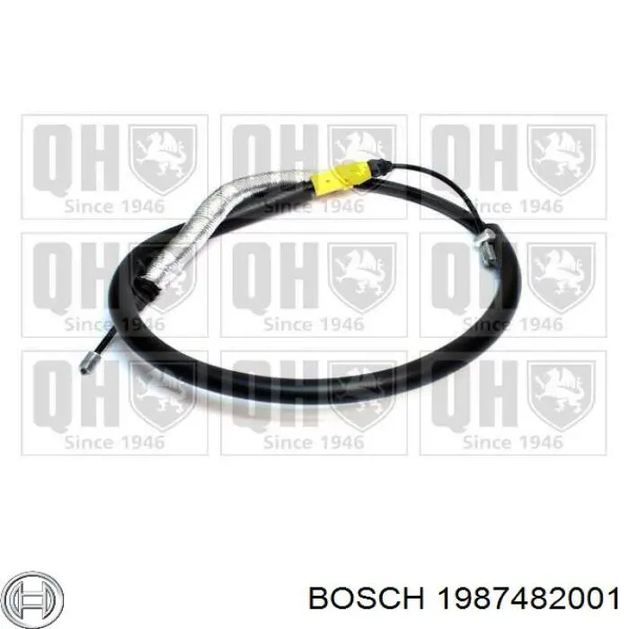 Купить 1987482001 Bosch Задний правый трос ручника