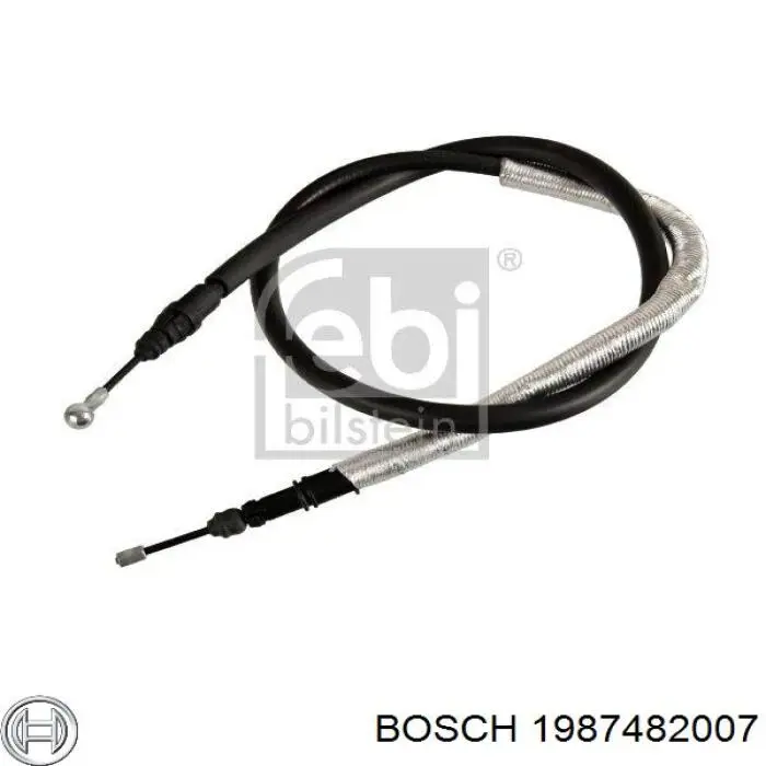 Задний трос ручника 1987482007 Bosch