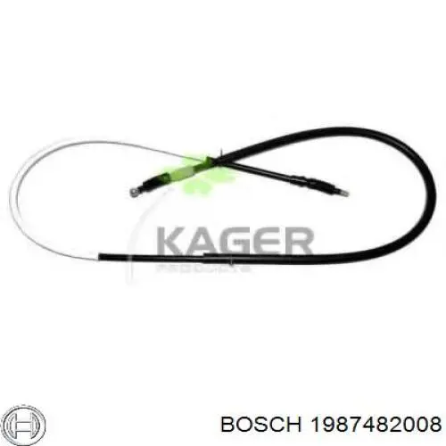 Купить 1987482008 Bosch Тормоз стояночный