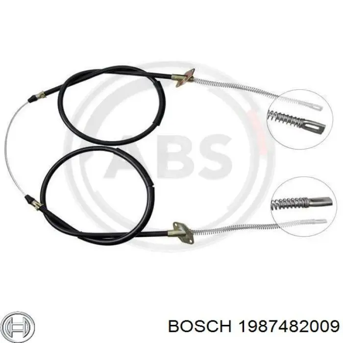 Купить 1987482009 Bosch Тормоз стояночный