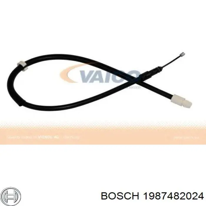 Cable de freno de mano trasero derecho/izquierdo 1987482024 Bosch