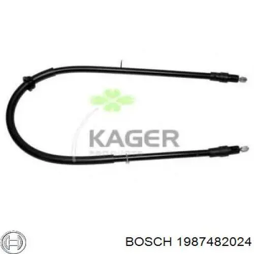 Задний трос ручника Bosch 1987482024 цена, от 10.97 USD